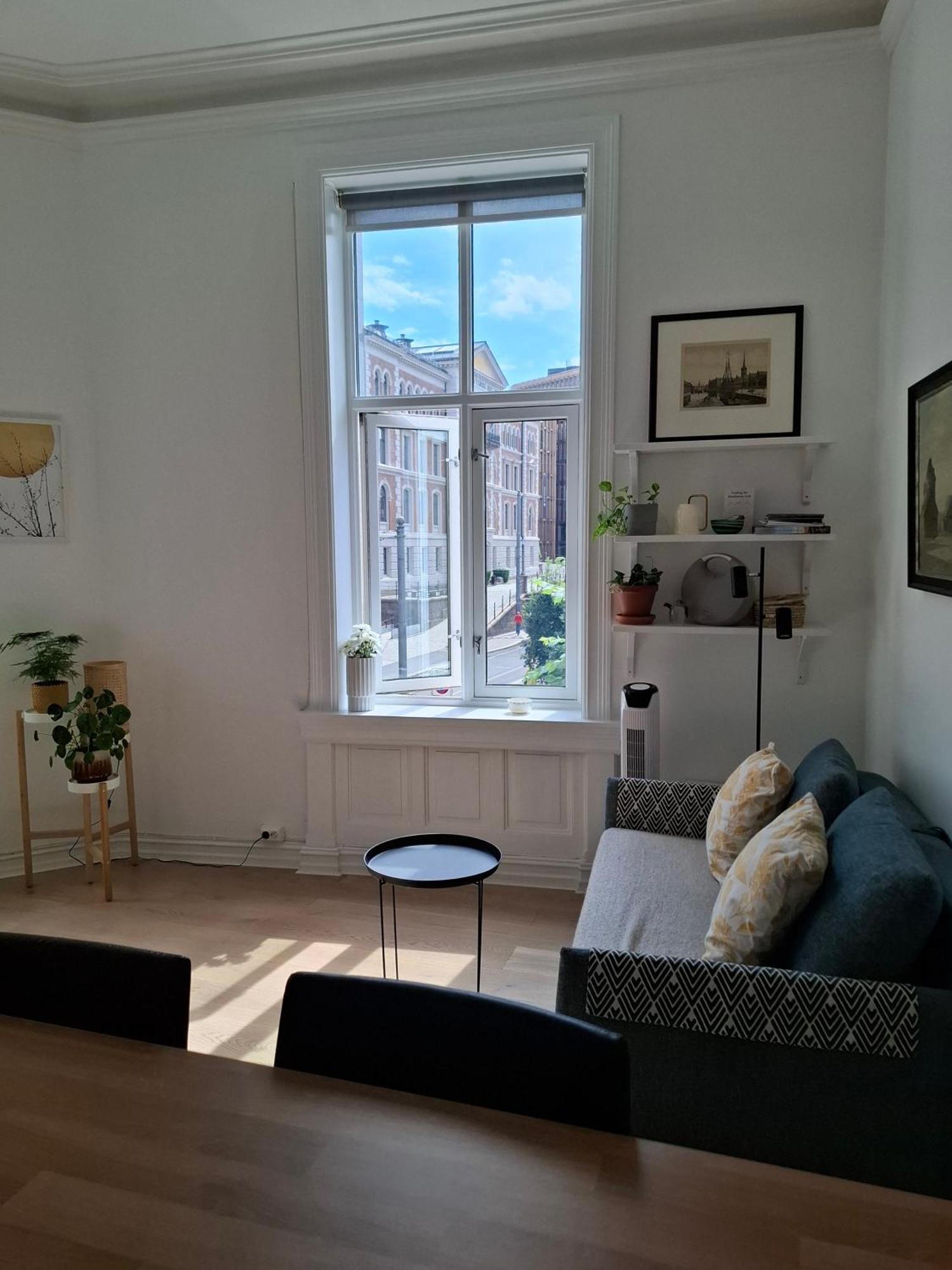 Bright And Charming Apartment From 1878 With View To The New National Museum In Oslo Exterior foto